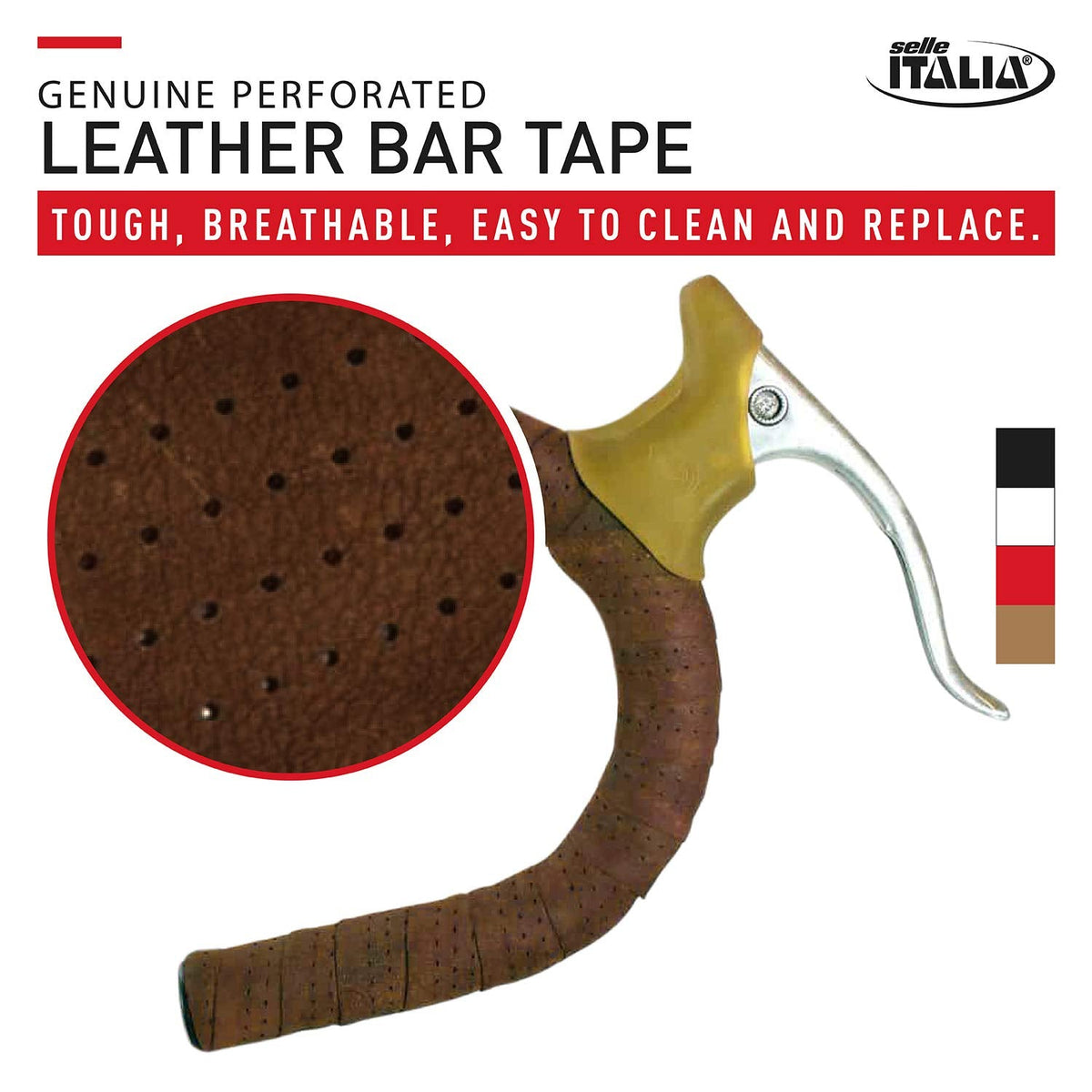 Selle Italia Unisex's Classica Smooth Tape, Brown, One Size