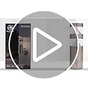 NBHANYUAN Lighting LED Outdoor Wall Light with 4 Modes PIR Sensor,SUS316 Stainless Steel Outside Wall Lamp for Garden,Enterway Wall Lights Fixture Mains Powered 220-240V 9W IP44 1000LM