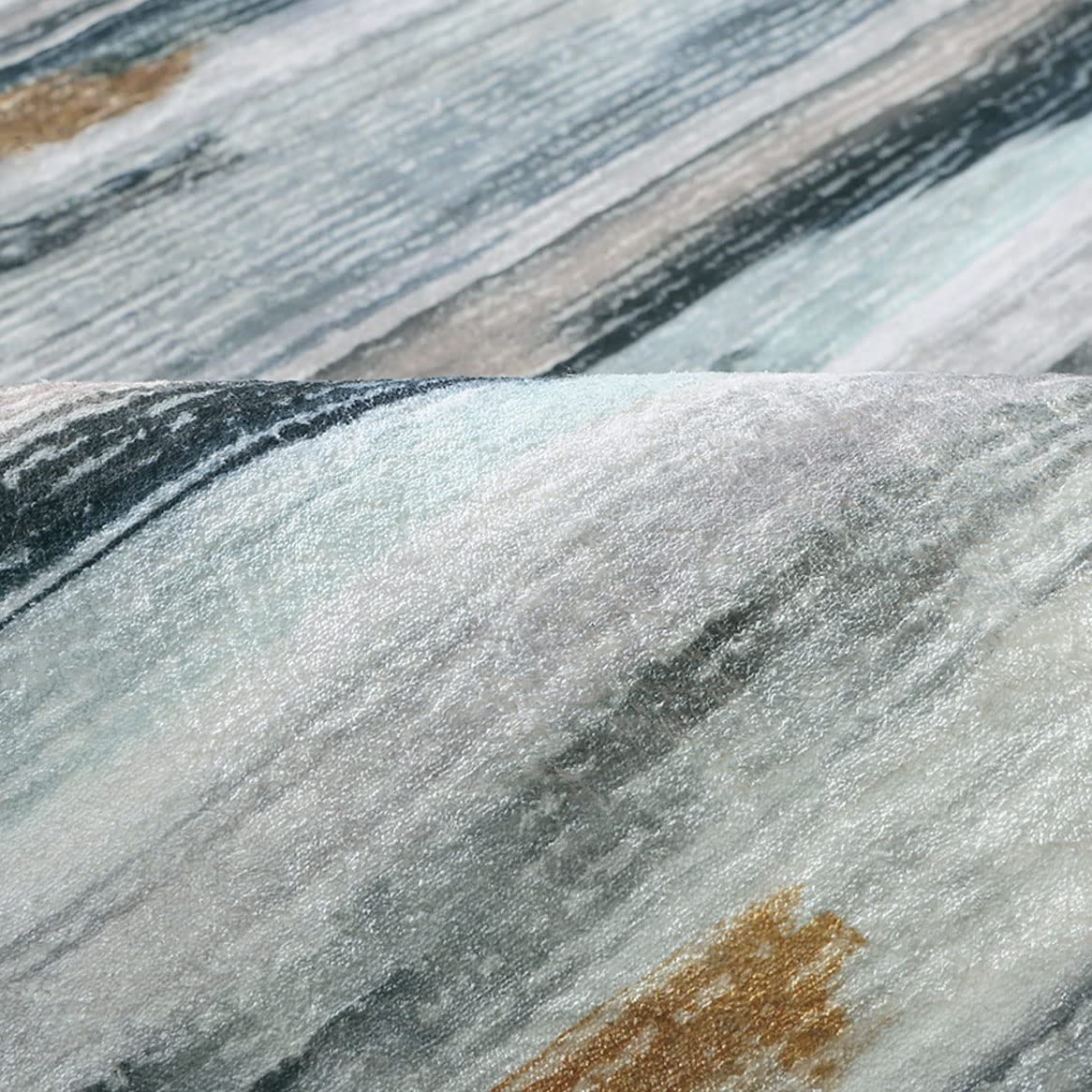 Tinyboy-hbq Artistic Traditional Rug - Fluffy Bedroom & Living Room Striped Design - Large Modern Soft Area Rug - Short Pile Carpet (Stripe, 200 x 250