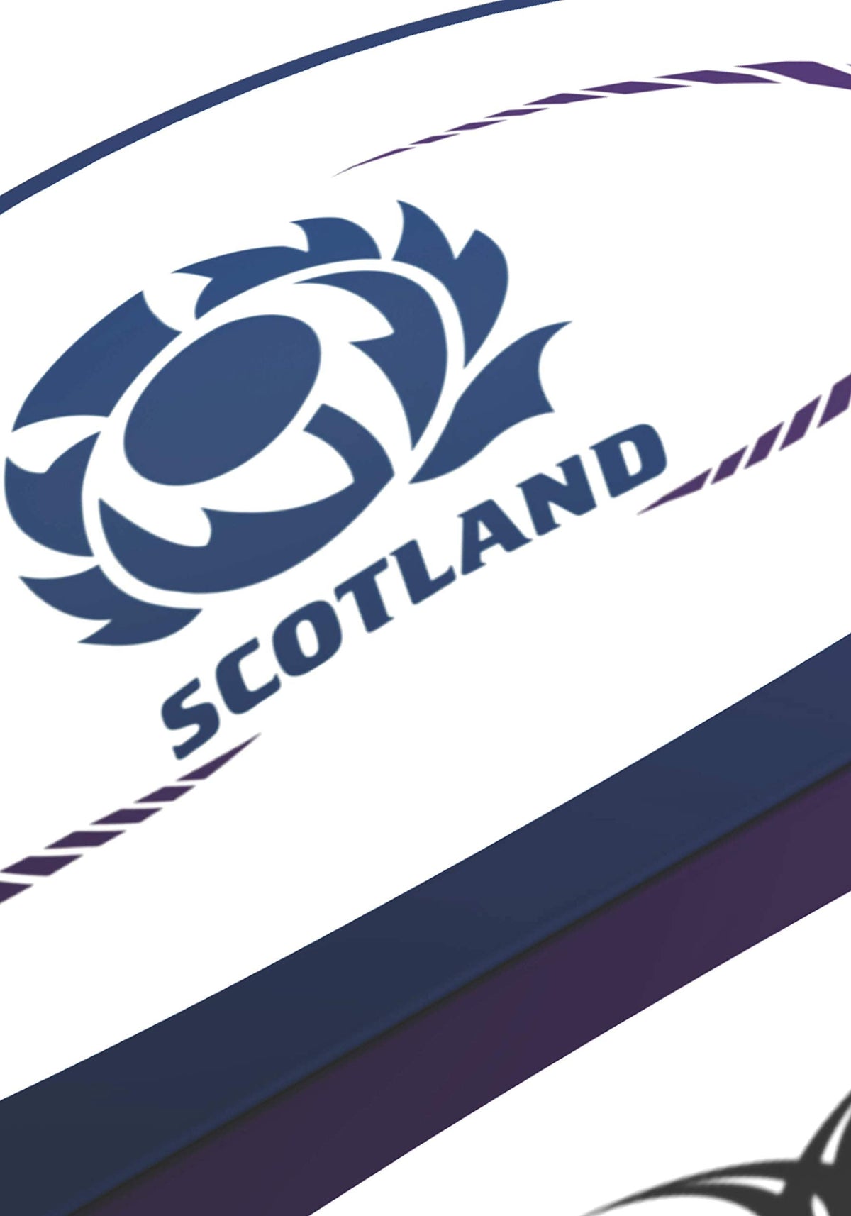 Rugby Ball Scotland Globall Adults and Kids Night Light | Official SRU & Gilbert Licensed Night Lamp | Rugby Gifts for Men and Women | Cool Bedroom
