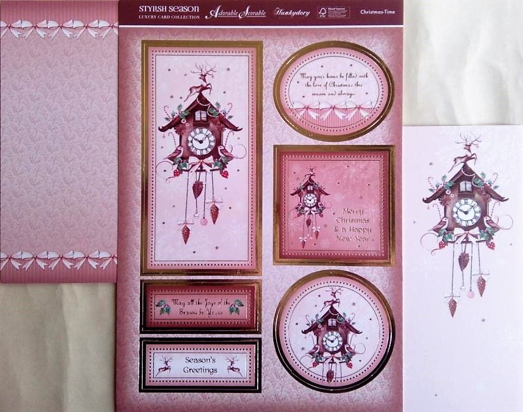 Hunkydory STYLISH SEASON Luxury Topper Set ~ CHRISTMAS TIME