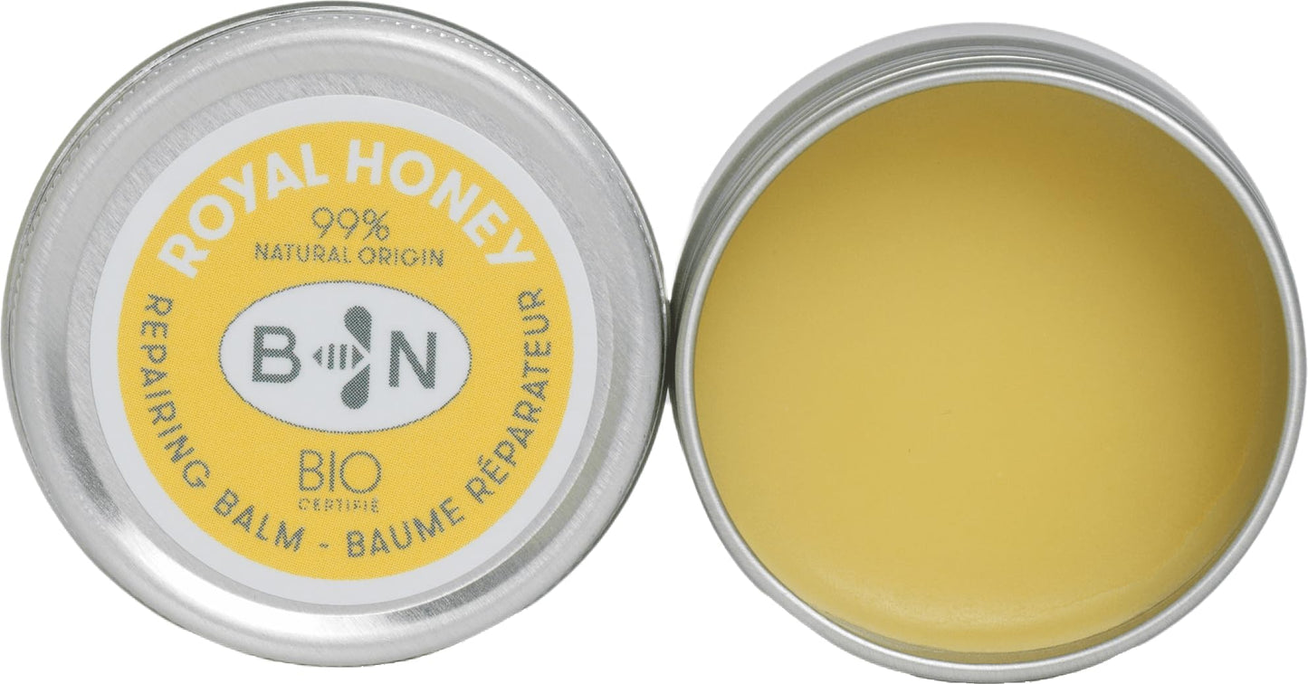 Bee Nature - Organic Honey Lip Balm - Overnight Lip Mask Treatment - Moisturizes Nourishes Soothes - Sunburn Relief - Nipple Cream - Cracked Repair