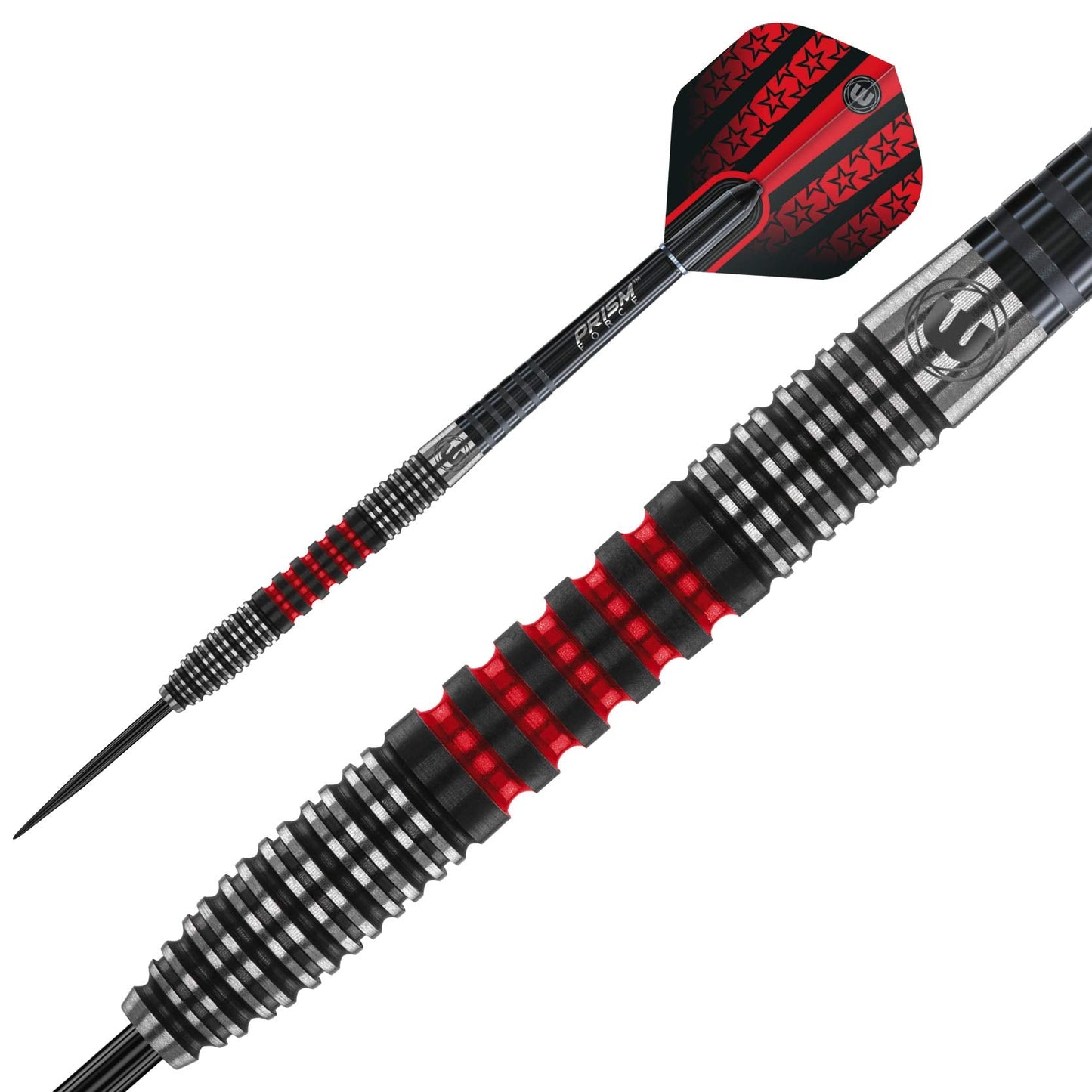 WINMAU Joe Cullen 21 Gram Tungsten Darts with Prism Flights and Shafts (Stems)