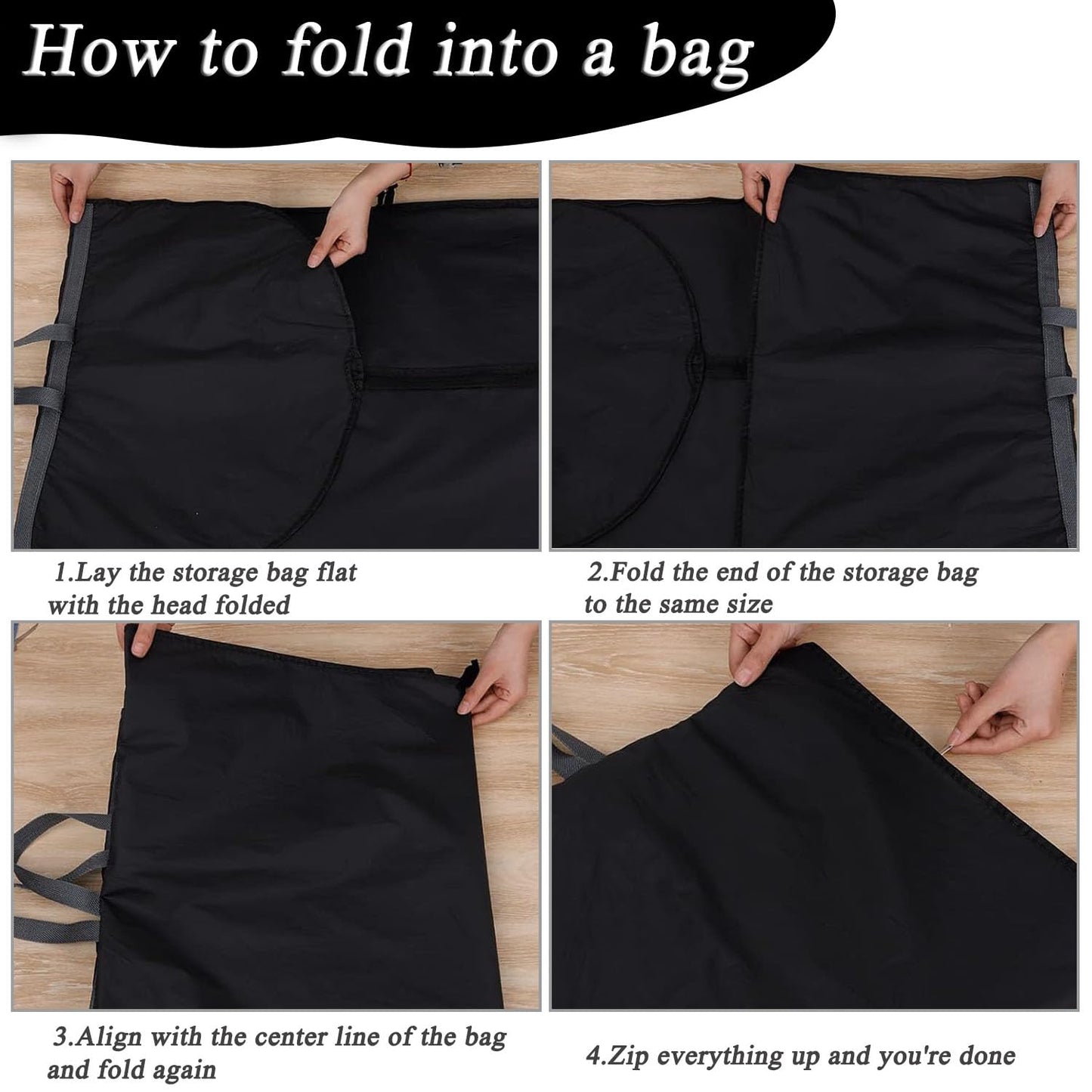 1 Pack Long Dress Covers Bag Dust Proof Clothes Covers Moth Proof Garment Bag Wedding Dress Bag Folding Long Coat Cover for Coat Gowns Dresses Shirts