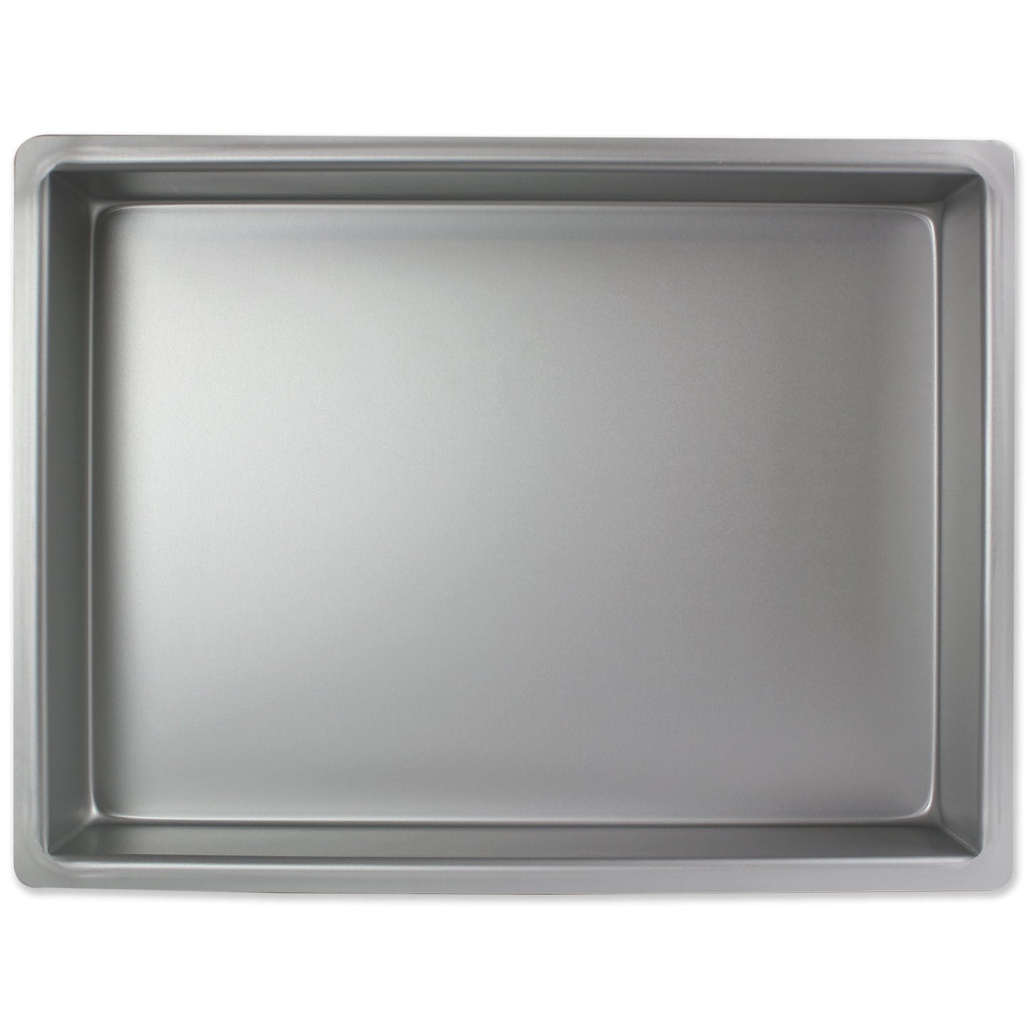 PME OBL12183 Aluminium Oblong Cake Pan 12 x 18 x 3-Inch Deep , Silver