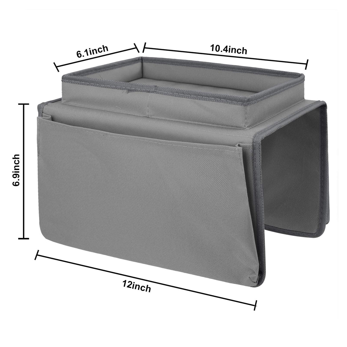 Sofa Armchair Organiser TV Remote Control Organizer Couch Caddy Arm Rest Bag Holder Sofa Tray Remote Caddy Chair Couch Storage 6 Pocket Armchair