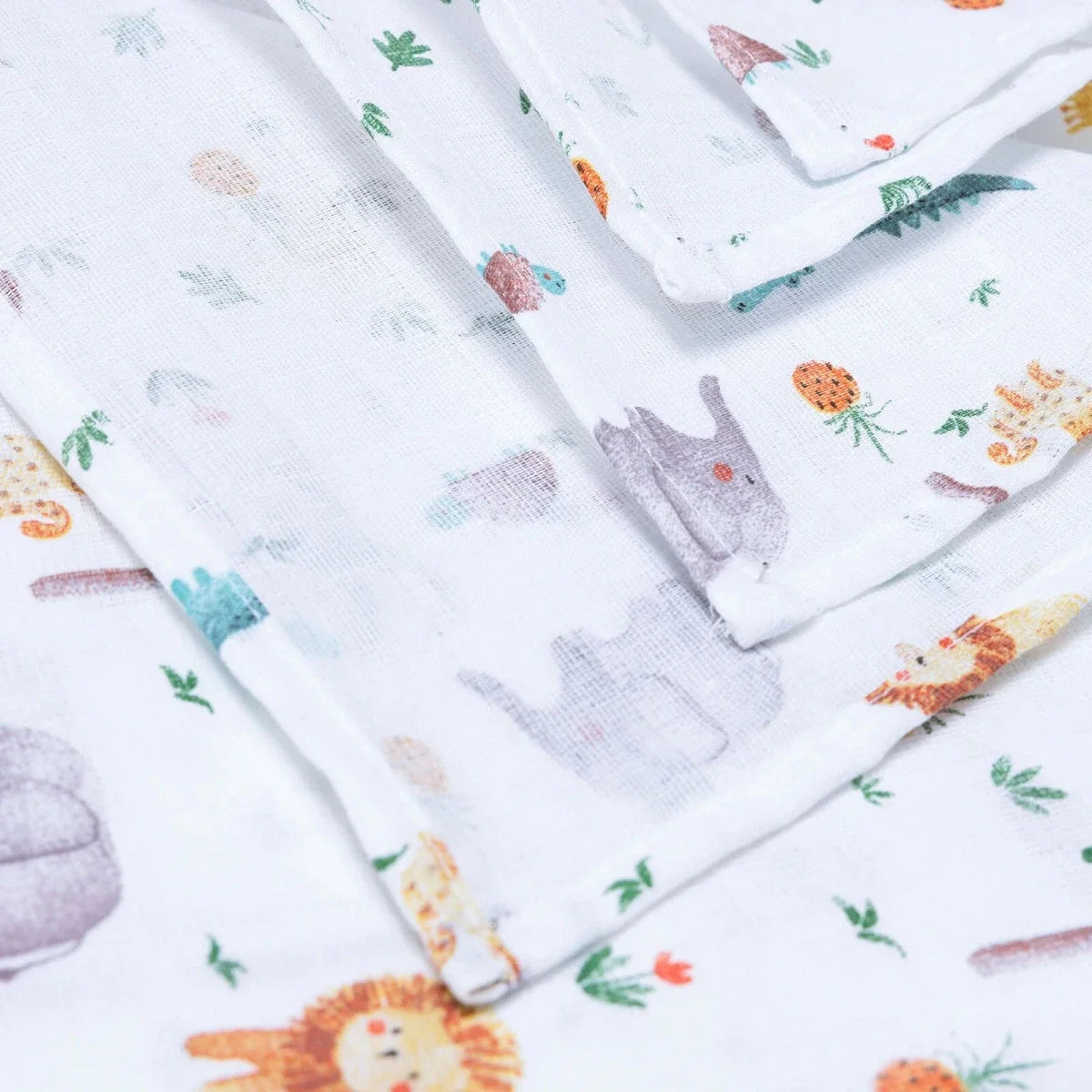 Mollia Unisex Muslin Blanket - Ecru