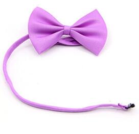 Creative Simple Solid Color Dog Cat Bow Tie