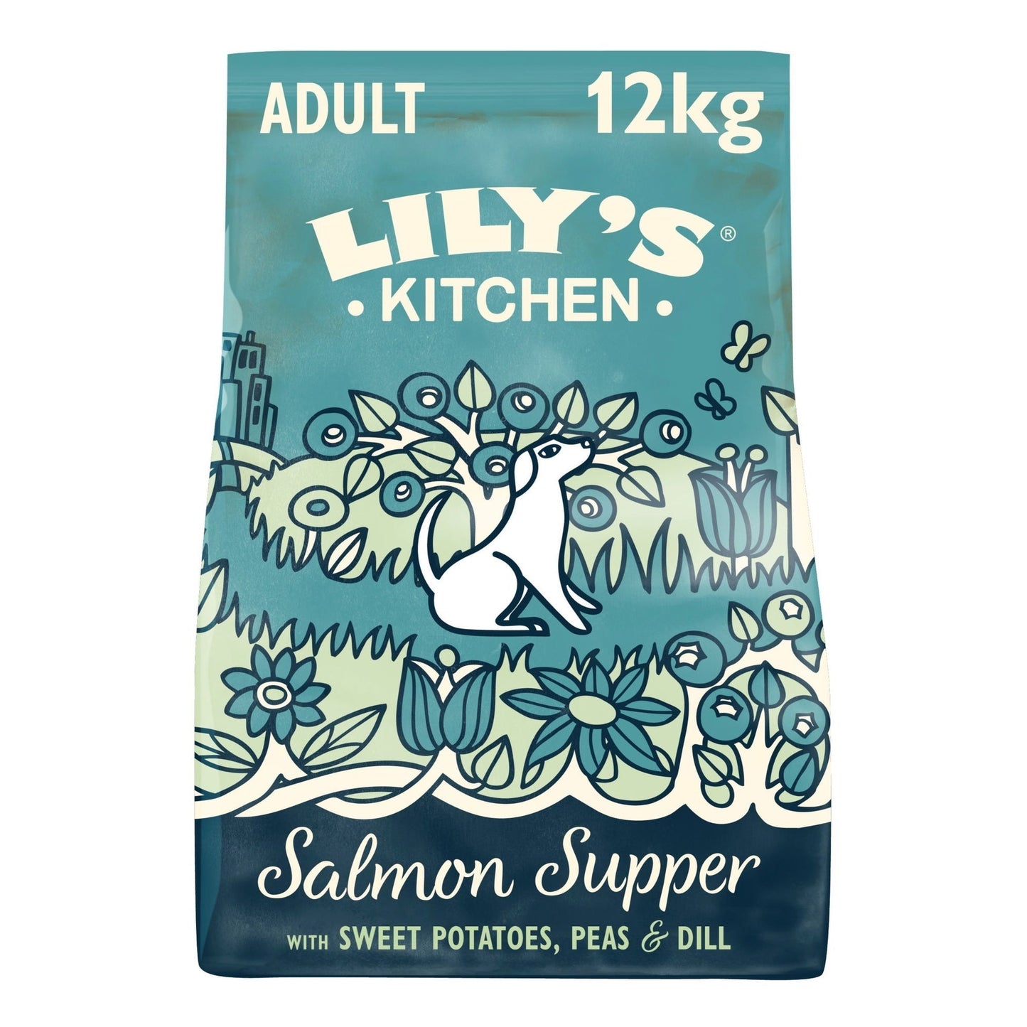 Lily's Kitchen Dog Salmon Supper Adult Dry Food – 1kg / 12kg