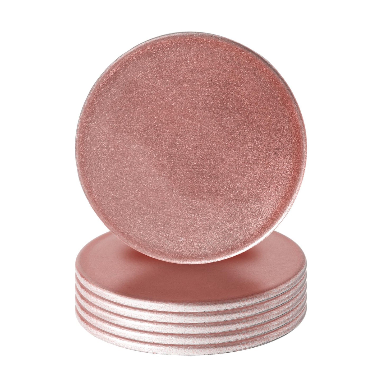 Metallic Melamine Coasters - Pack of Six