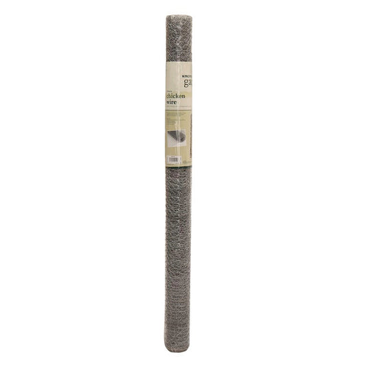 25mm Square Galvanised Mesh Wire Netting Outdoor Garden Fencing
