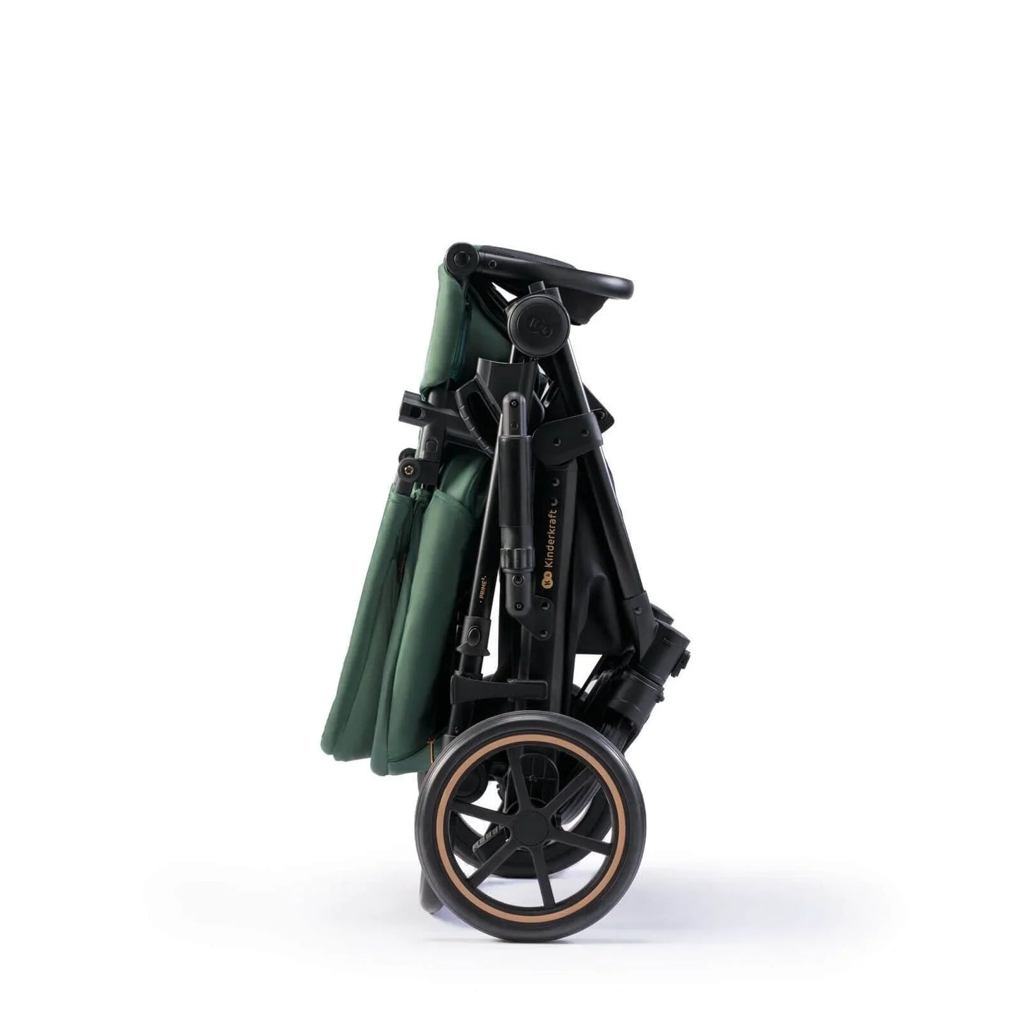Kinderkraft 3-in-1 Mink Pro Prime 2 Travel System with Car Seat - Dark Green
