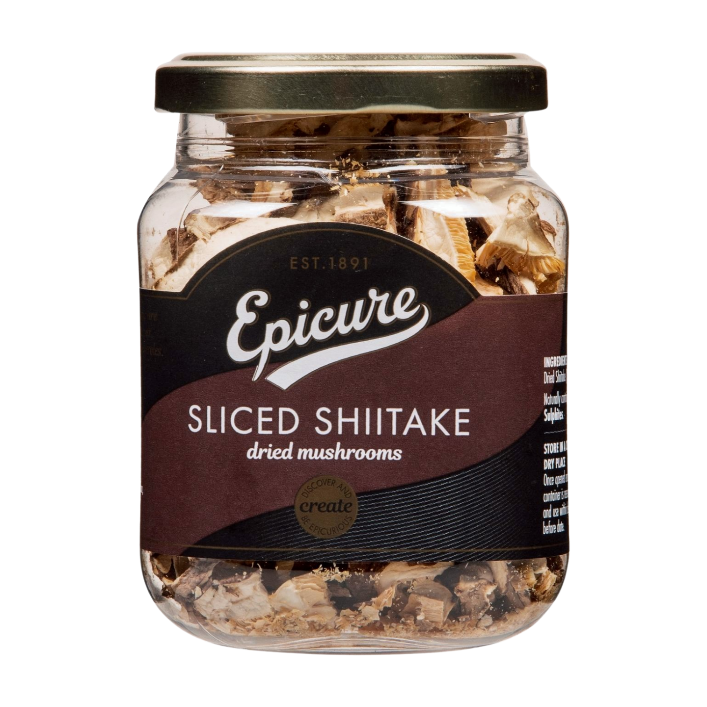 Epicure Sliced Shiitake Mushrooms (30g)