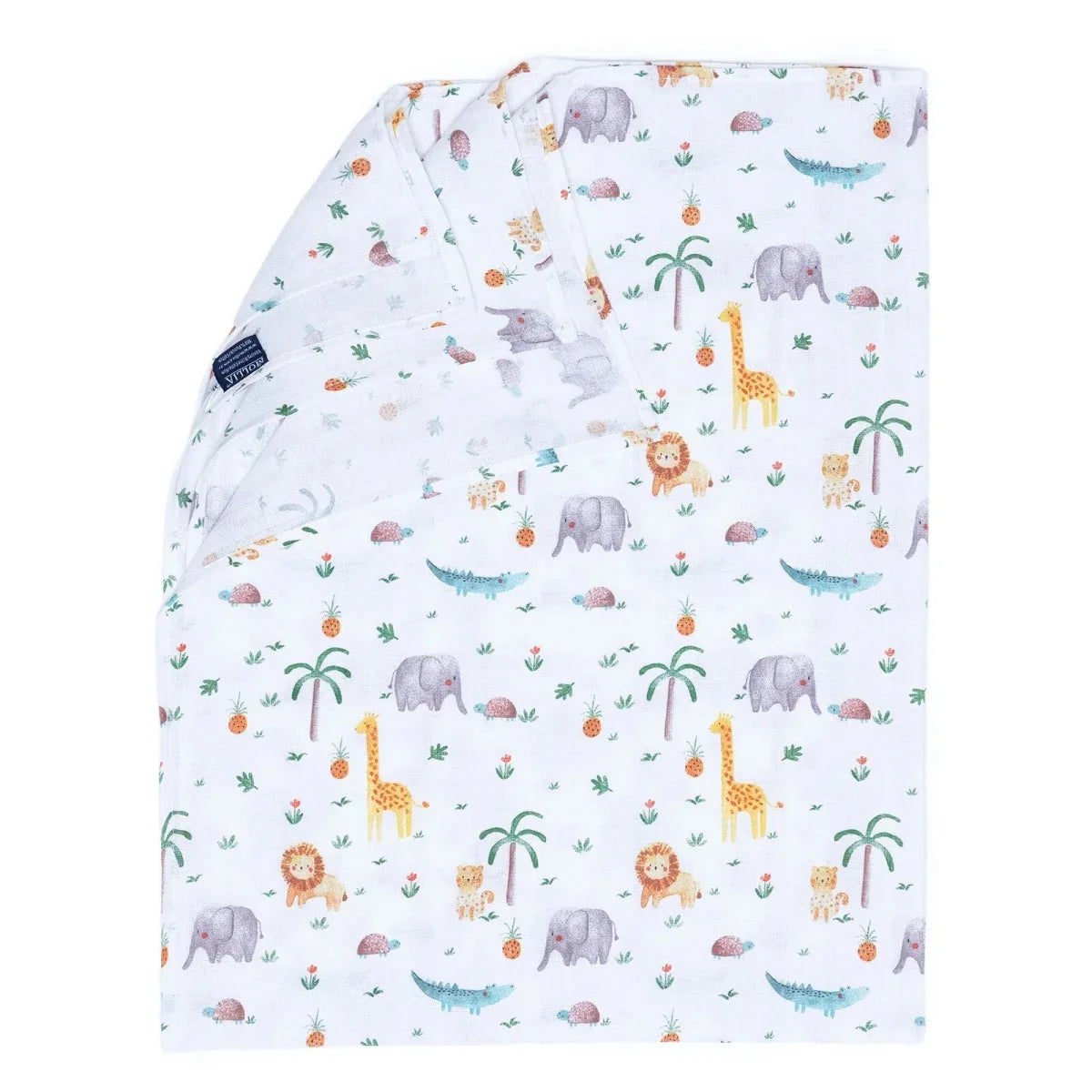 Mollia Unisex Muslin Blanket - Ecru