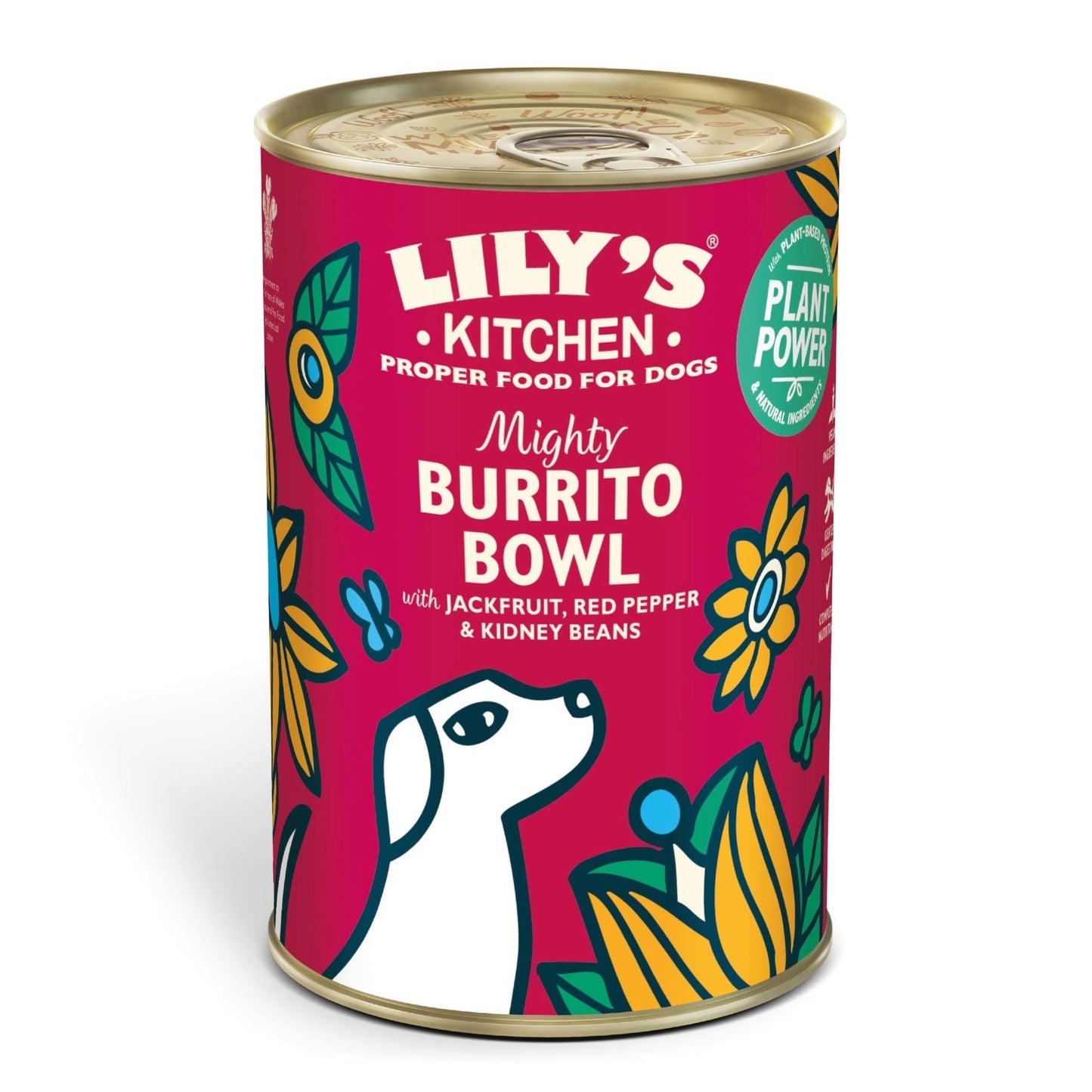 Lily's Kitchen Mighty Burrito Bowl Tin 400g - Case of 6