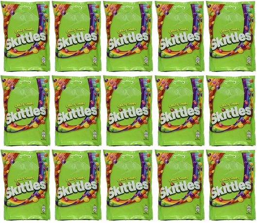 15 x Skittles Crazy Sours 136G