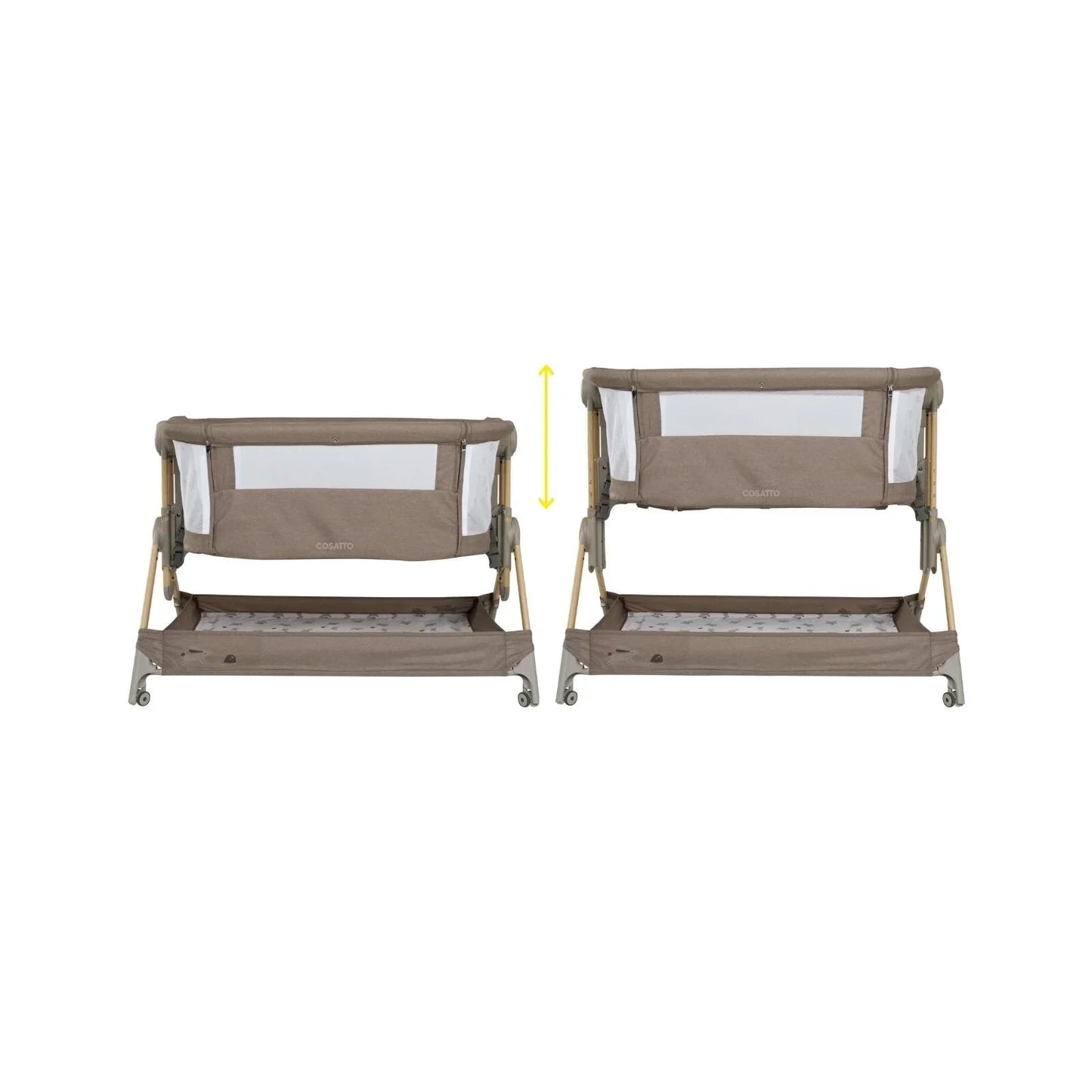 Cosatto Bedside Crib - Lollop