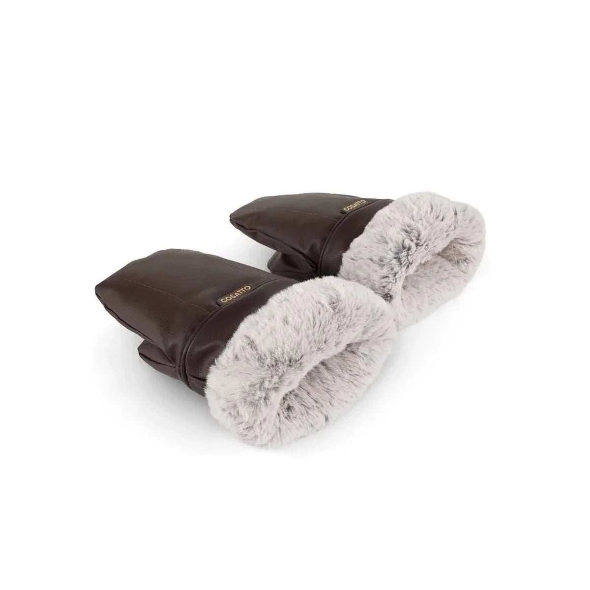 Cosatto Ultimate Heated Snuggle Mitts - Brown.