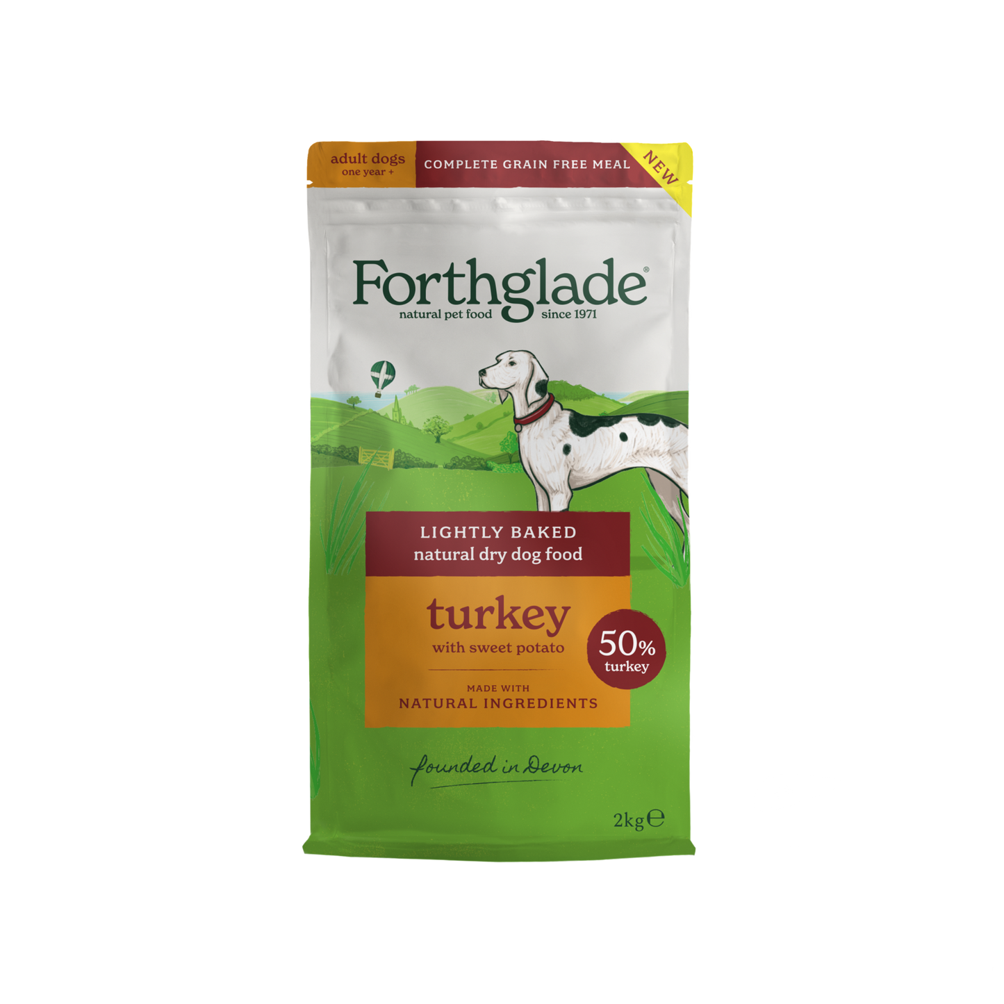 Forthglade Lightly Baked Turkey