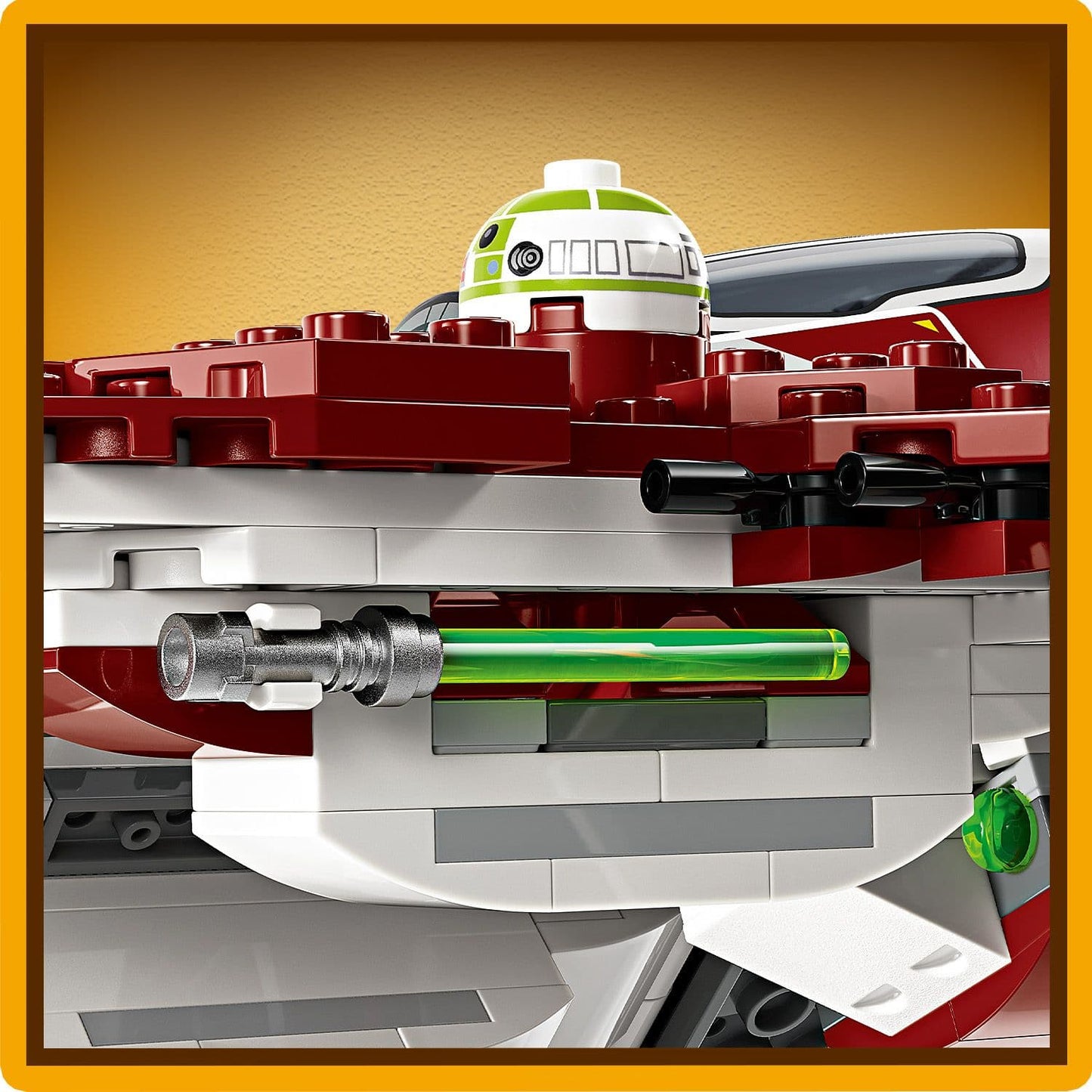 Lego Star Wars 75401 Ahsoka's Jedi Interceptor Playset for Ages 8 & Up