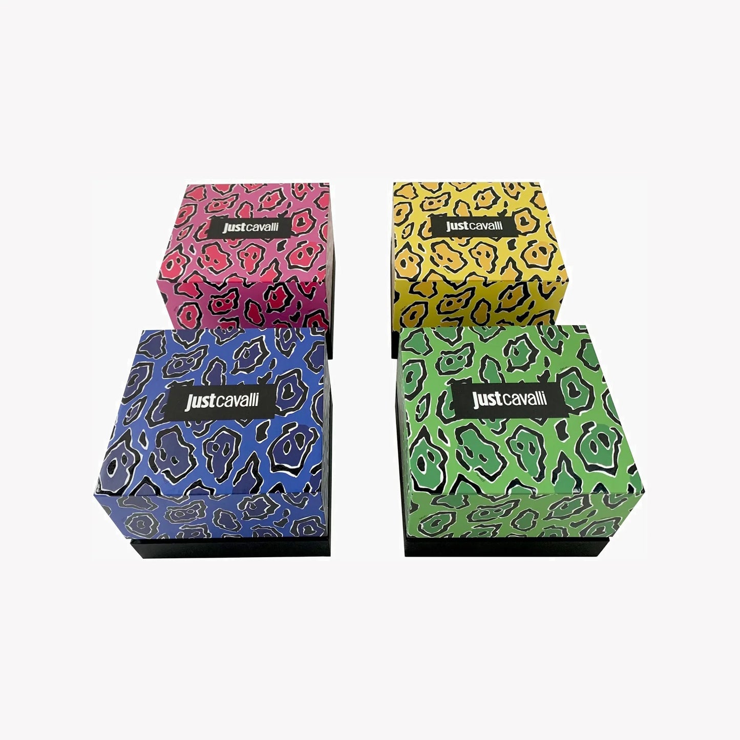 Just Cavalli Men's Blue Silicone Watch, Silver Dial | Jc1g141p0025