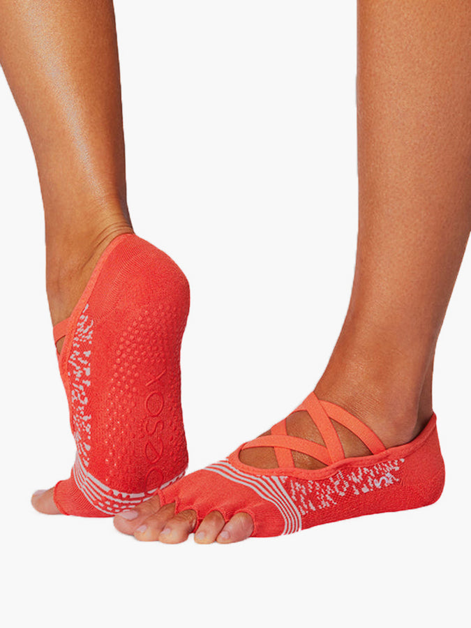 ToeSox Elle Tec Half Toe Grip Socks