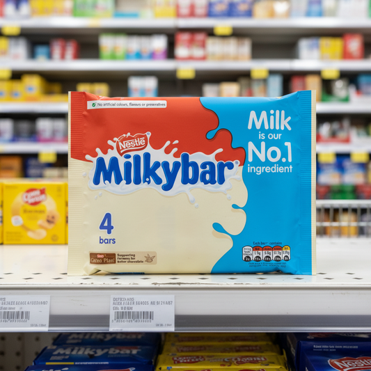 24 x Nestle Milkybar Medium 4 Pack 4X25Gm