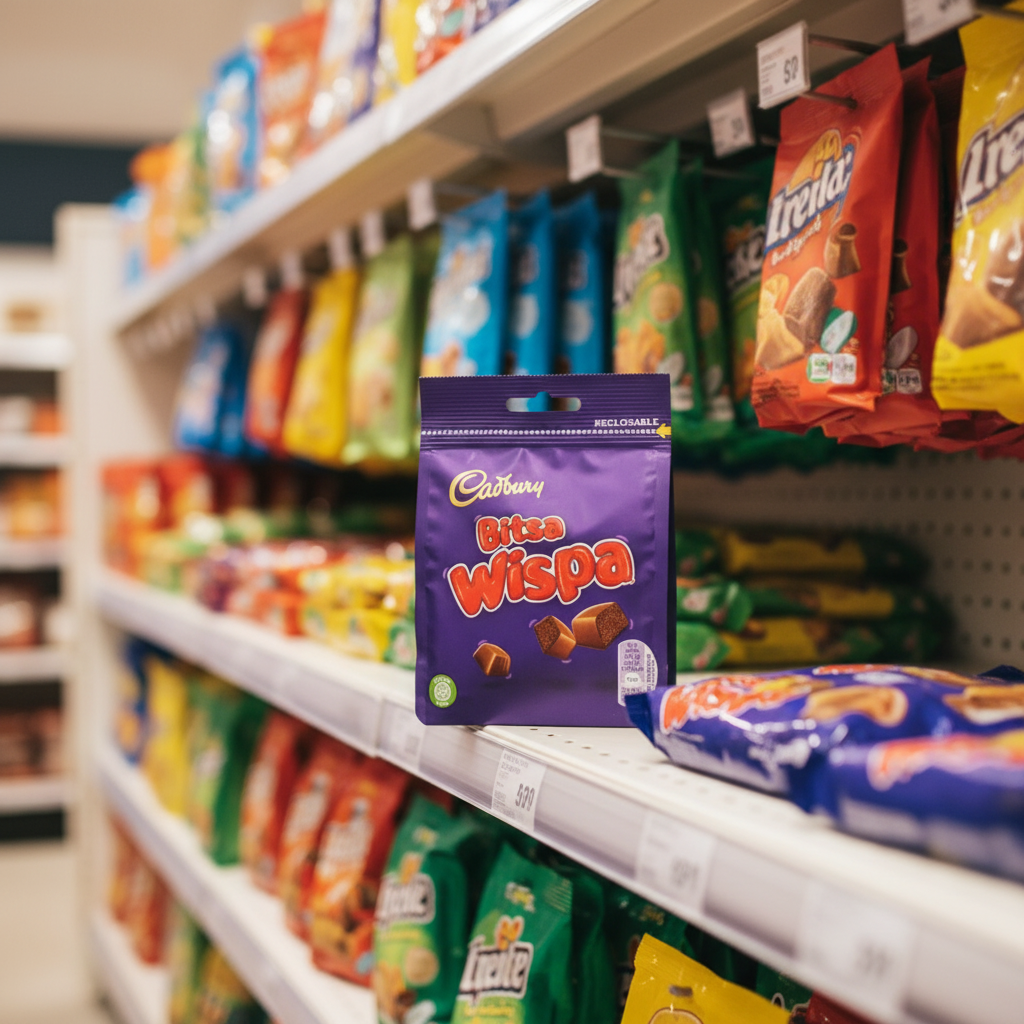 Cadbury Bitsa Wispa 85Gm