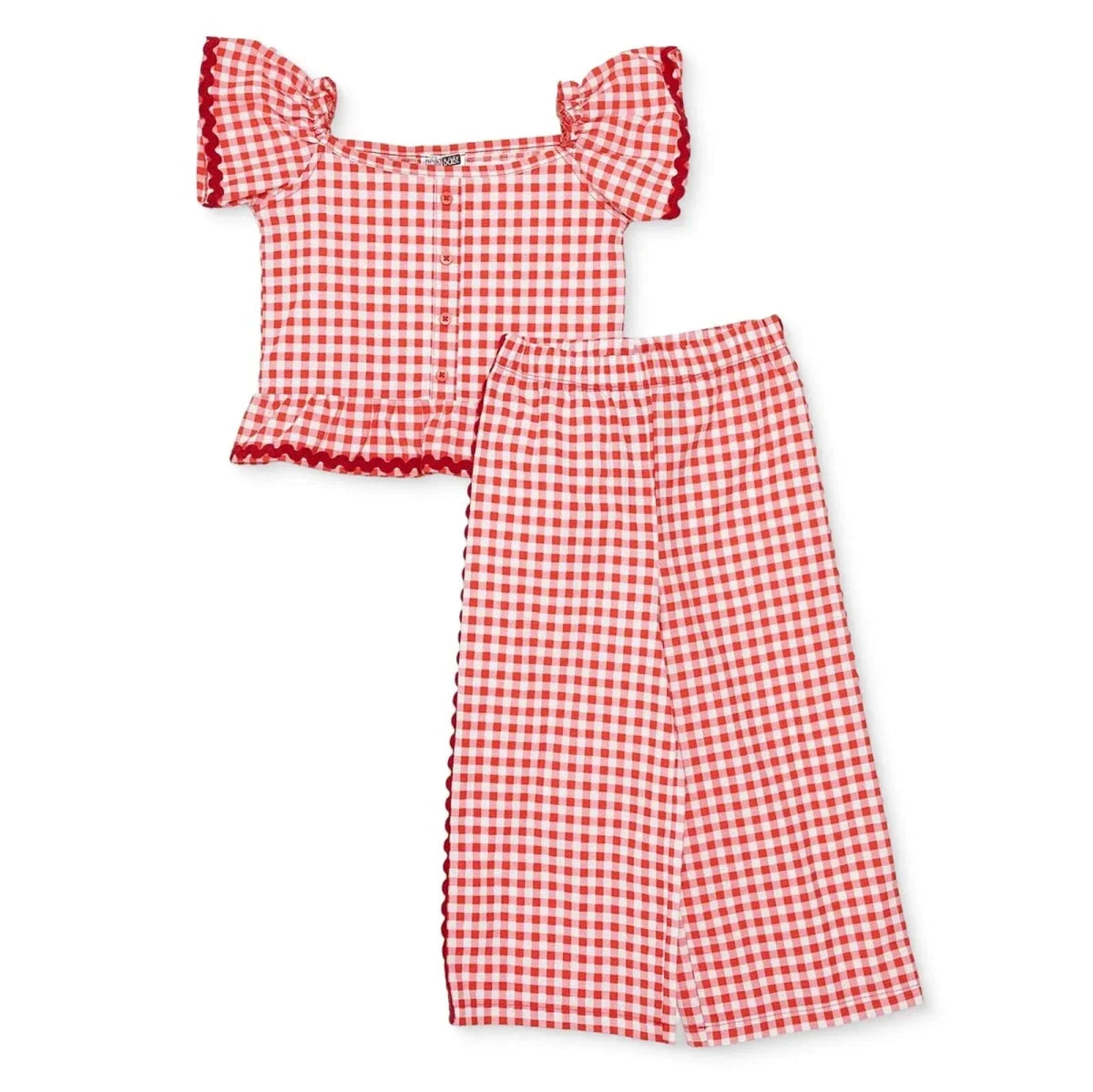 HelloBaby Short Sleeve Baby Top & Trousers Set (3-6 Months to 4-5 Years)