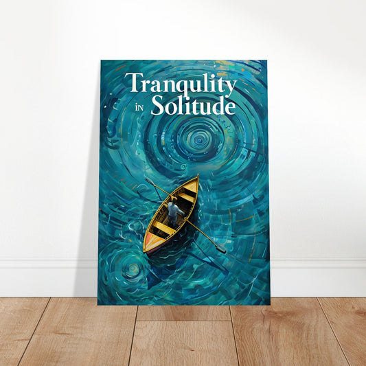 Boat Wall Art – Surreal Ocean Poster