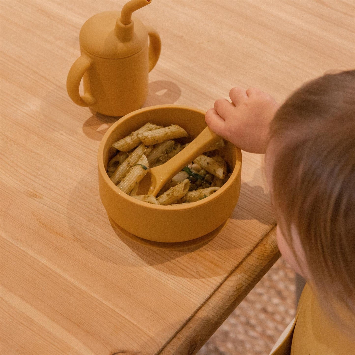 Silicone Baby Suction Bowl with Lid