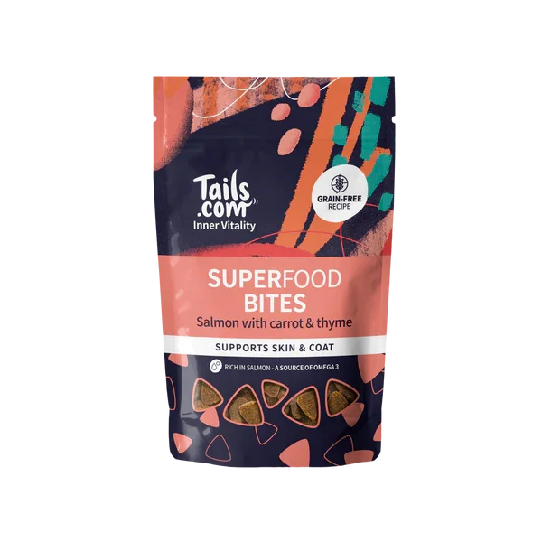 Tails.com Inner Vitality Superfood Bites Salmon 80g