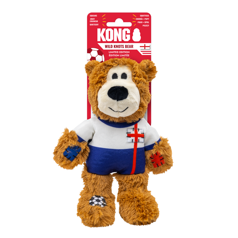 KONG Wild Knots Sport England Bear