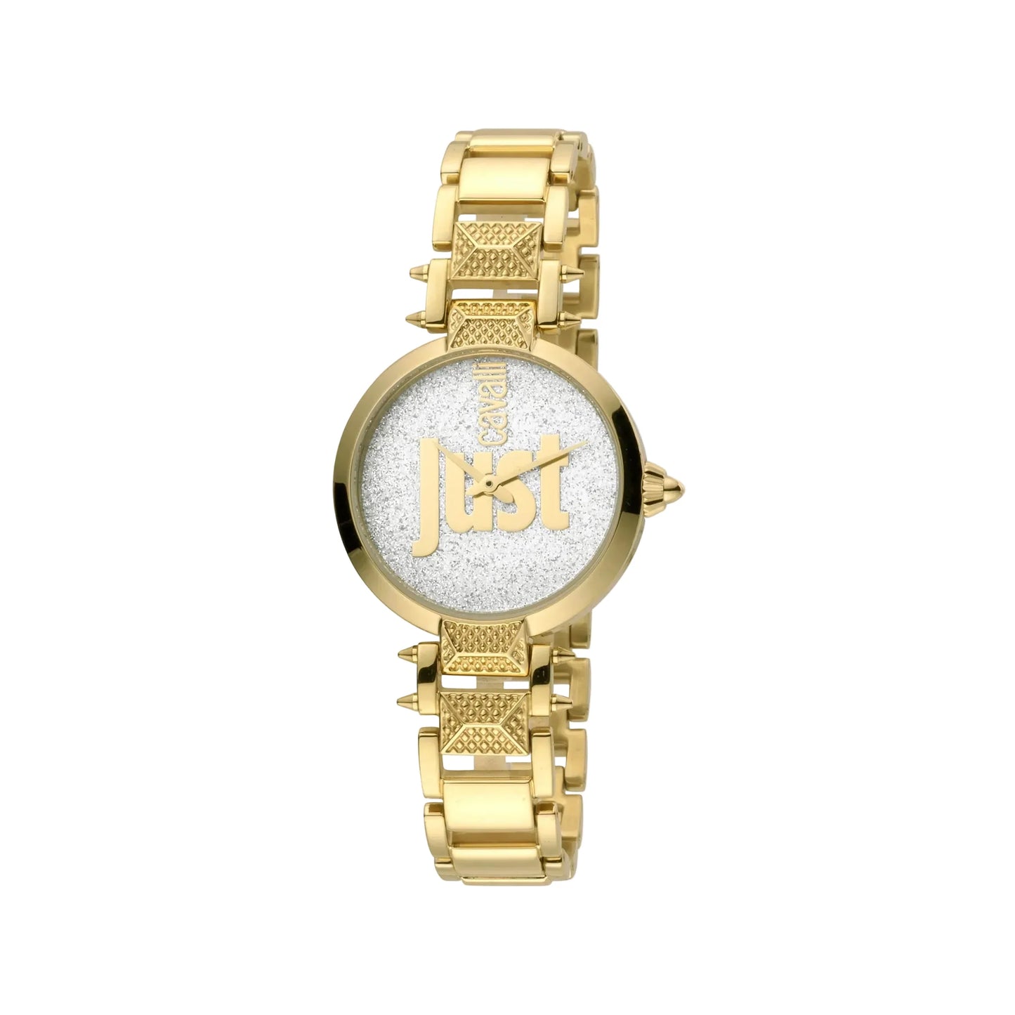 Just Cavalli Women's Gold Stainless Steel Watch, Silver Dial Jc1l076m0135