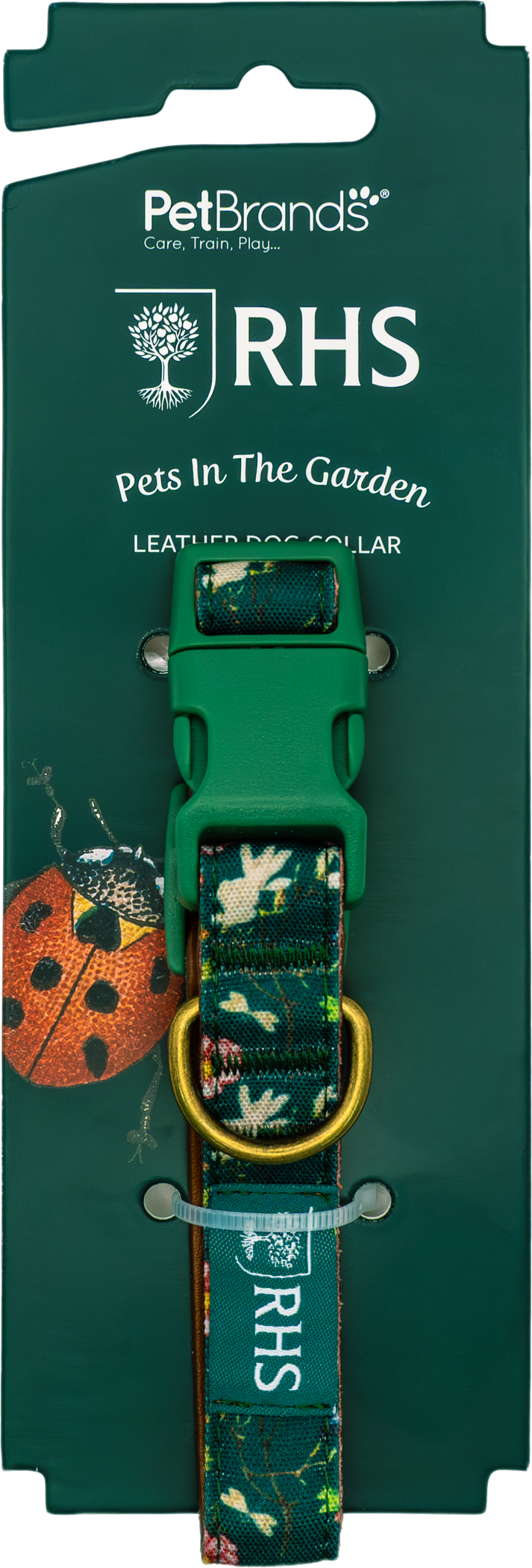 RHS Pets in the Garden Dog Collar Large