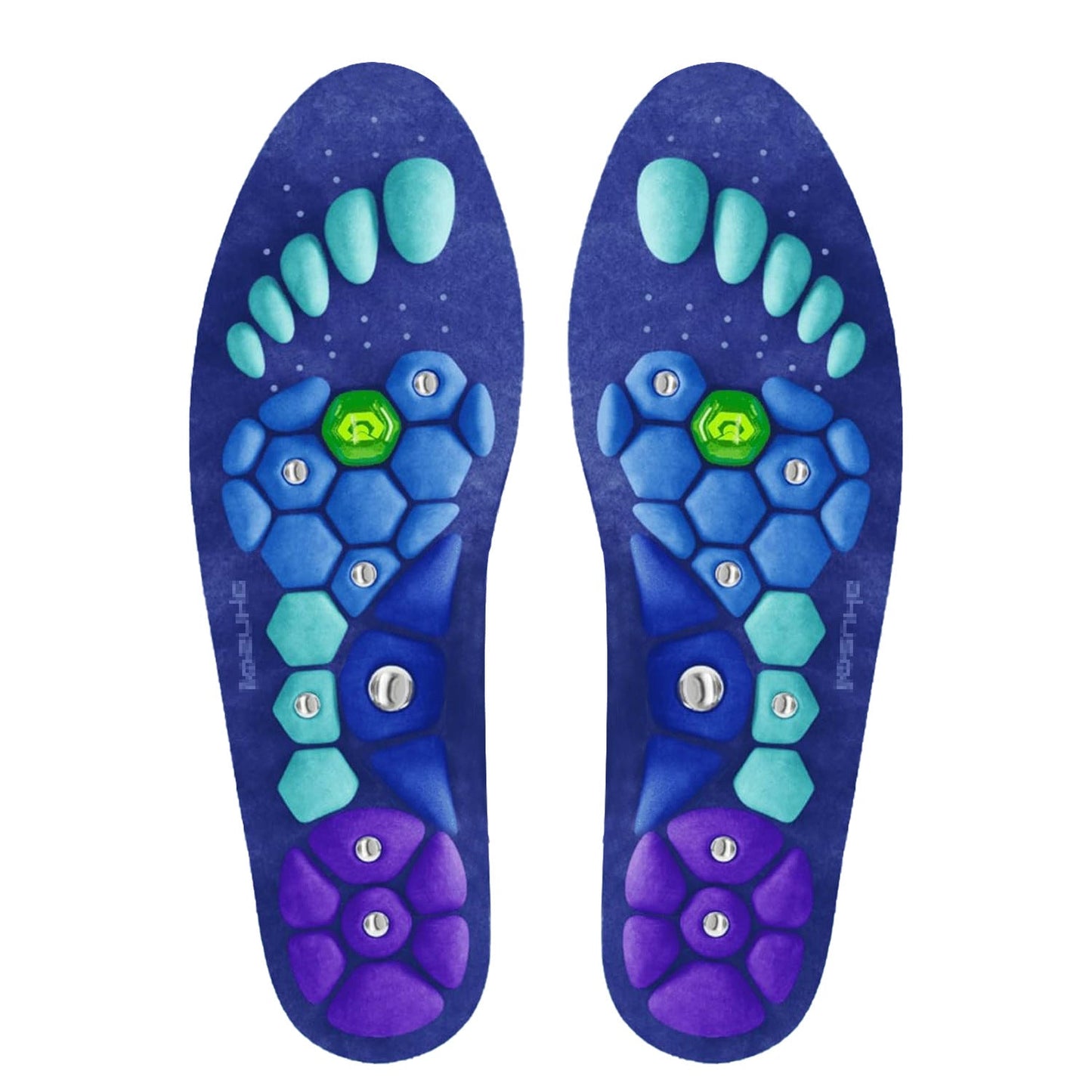 Magnetic Therapy Health Care Acupoint Foot Massage Insoles For Men And Women