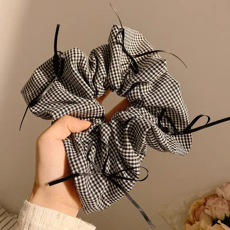Summer Super Fairy Sweet Lace Large Intestine Hair Ring