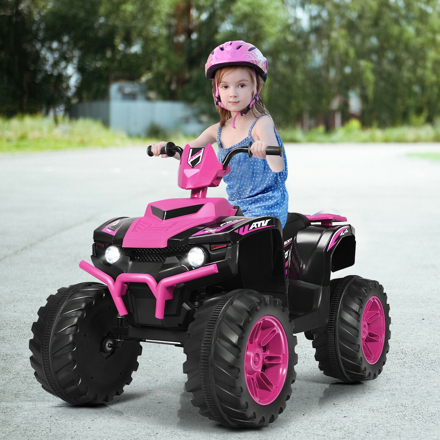 12v Electric Kids Ride On ATV / Quad Bike-Black