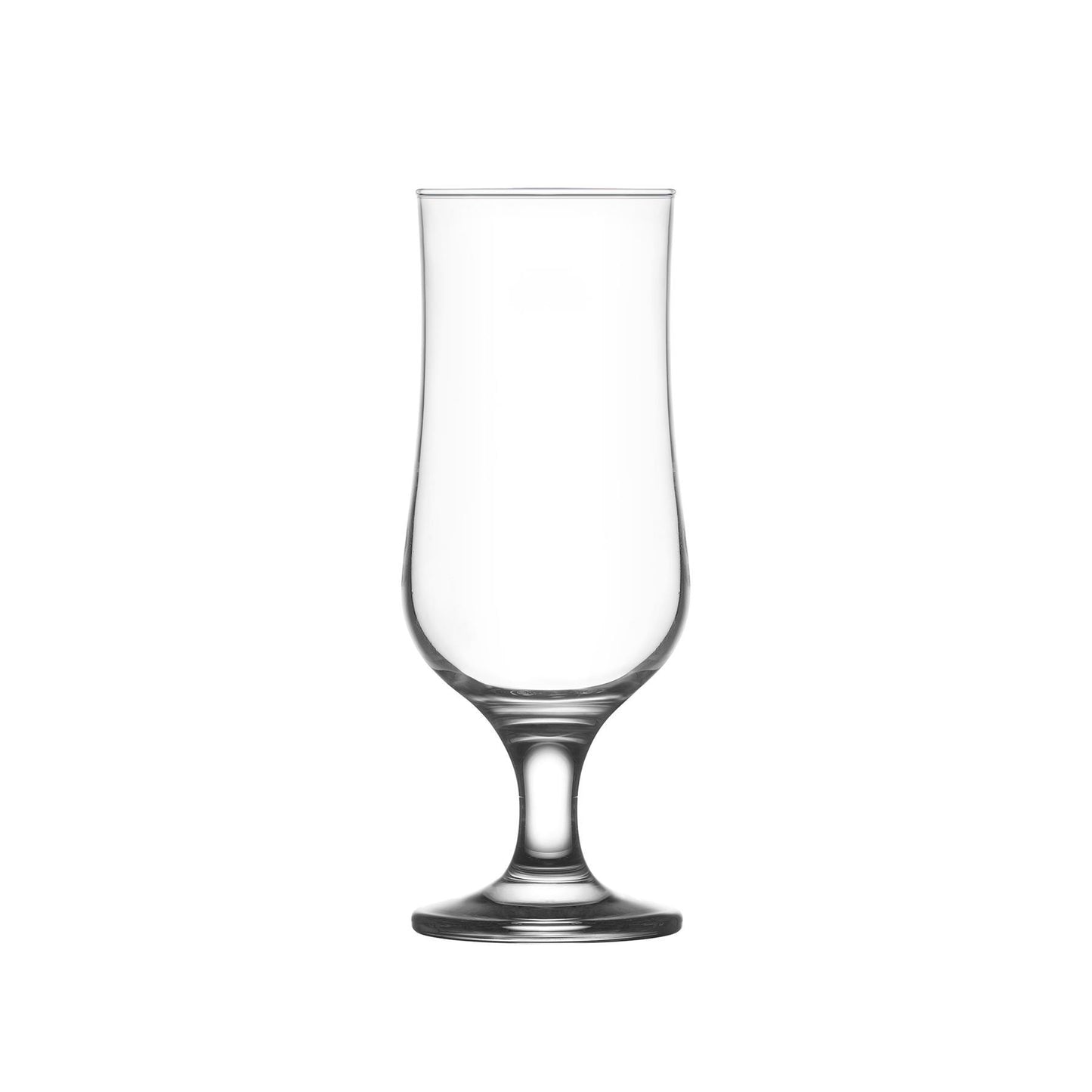 385ml Clear Nevakar Hurricane Beer Glasses - Pack of Six