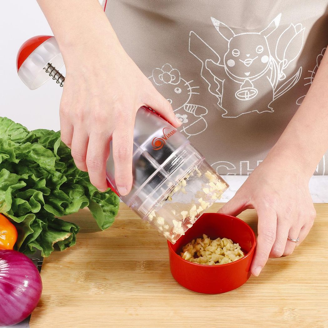 VINSANI RED/WHITE ONION CHOPPER 7356