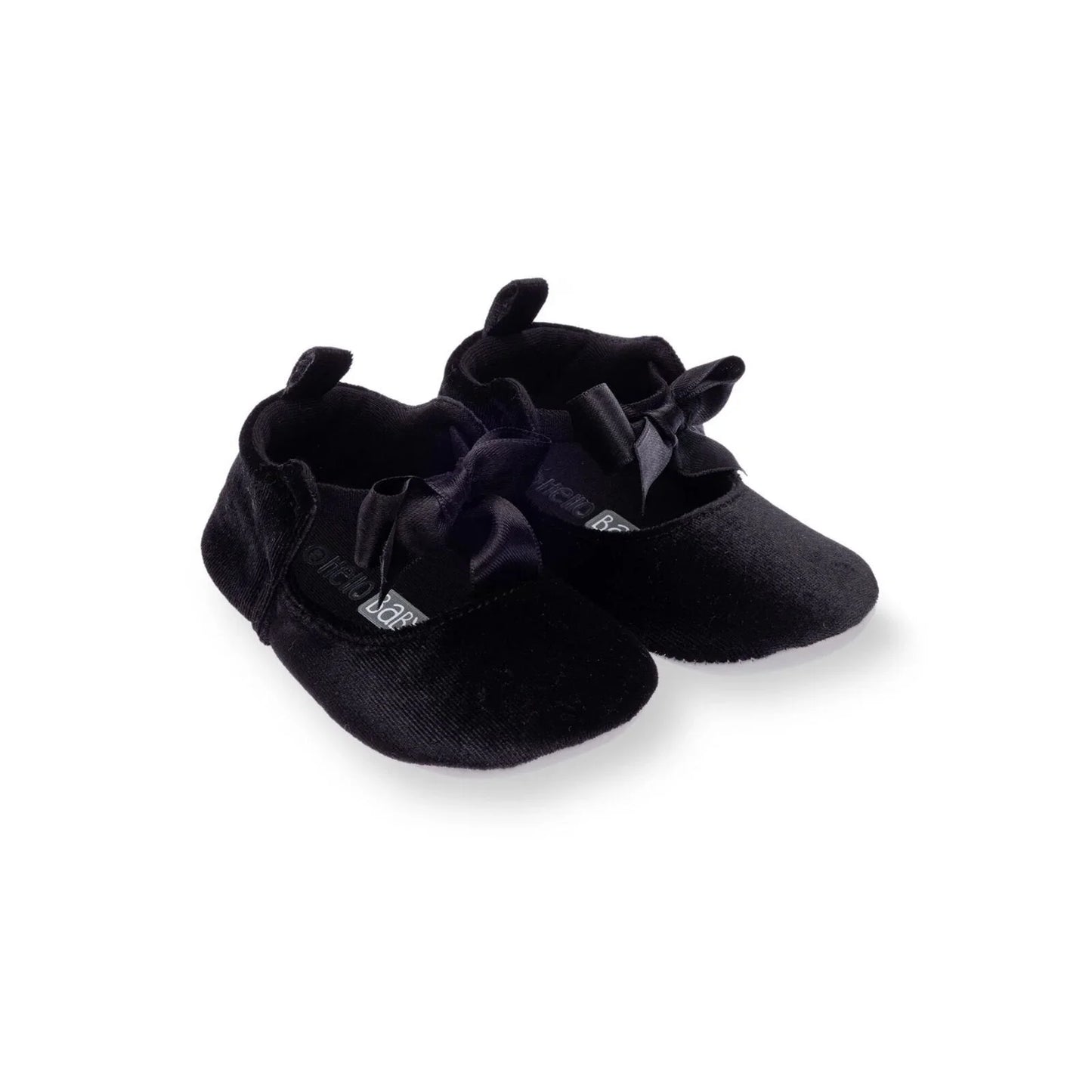 HelloBaby Girls Christmas Pre-Walker Shoes - Black