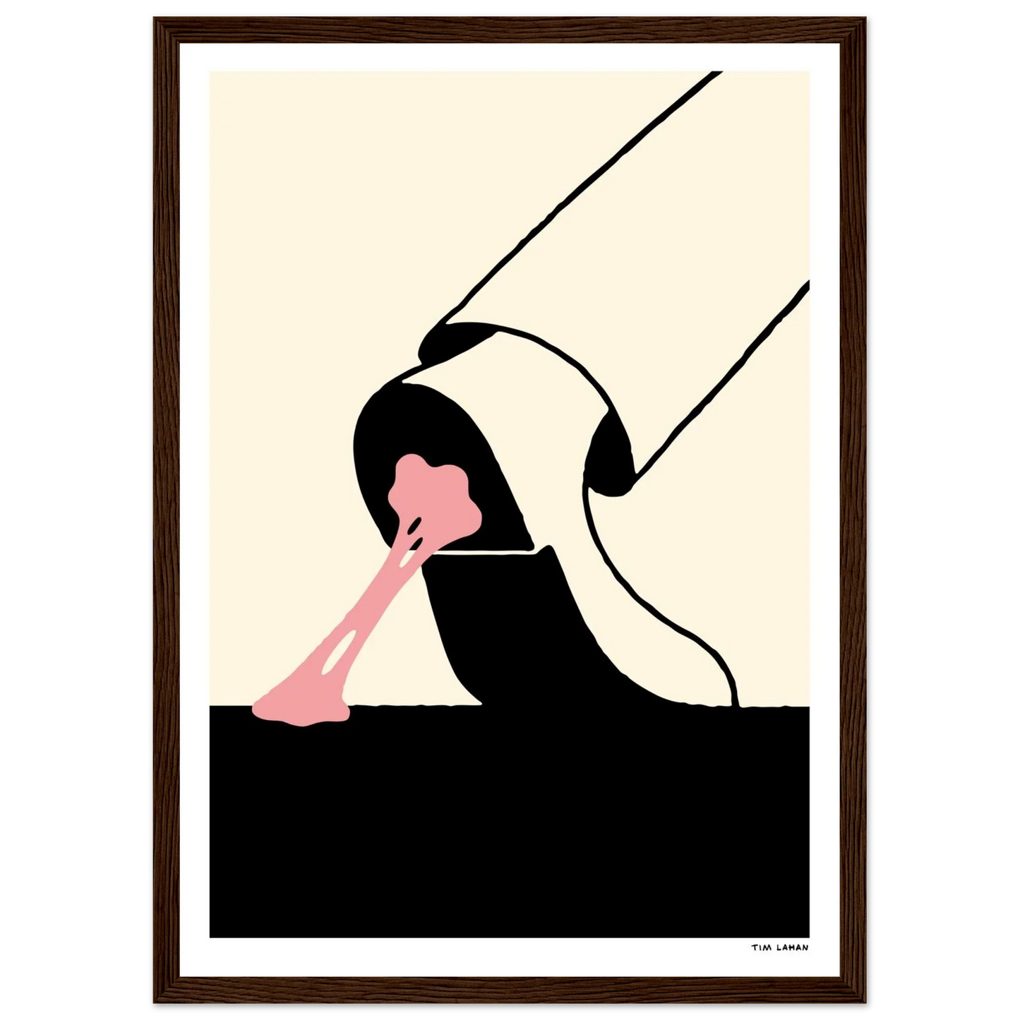 Tim Lahan - 'Stuck' Framed Print