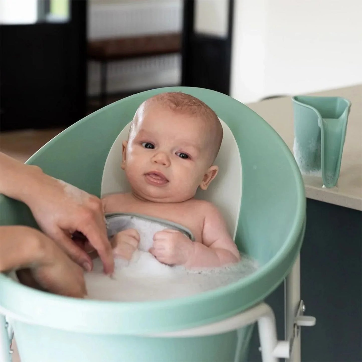 Shnuggle Washy Bath Jug – Eucalyptus