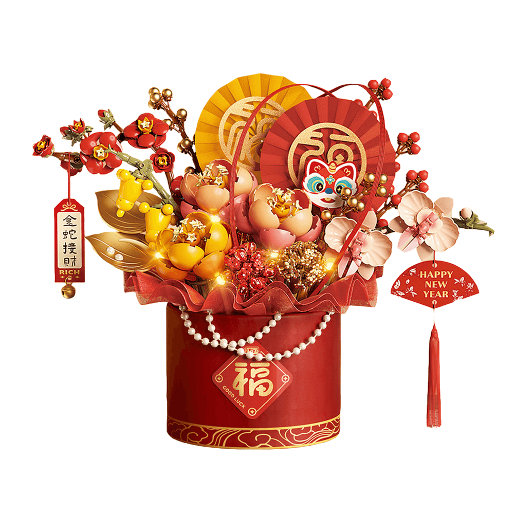 LOZ Eternal Flowers Bucket 1965