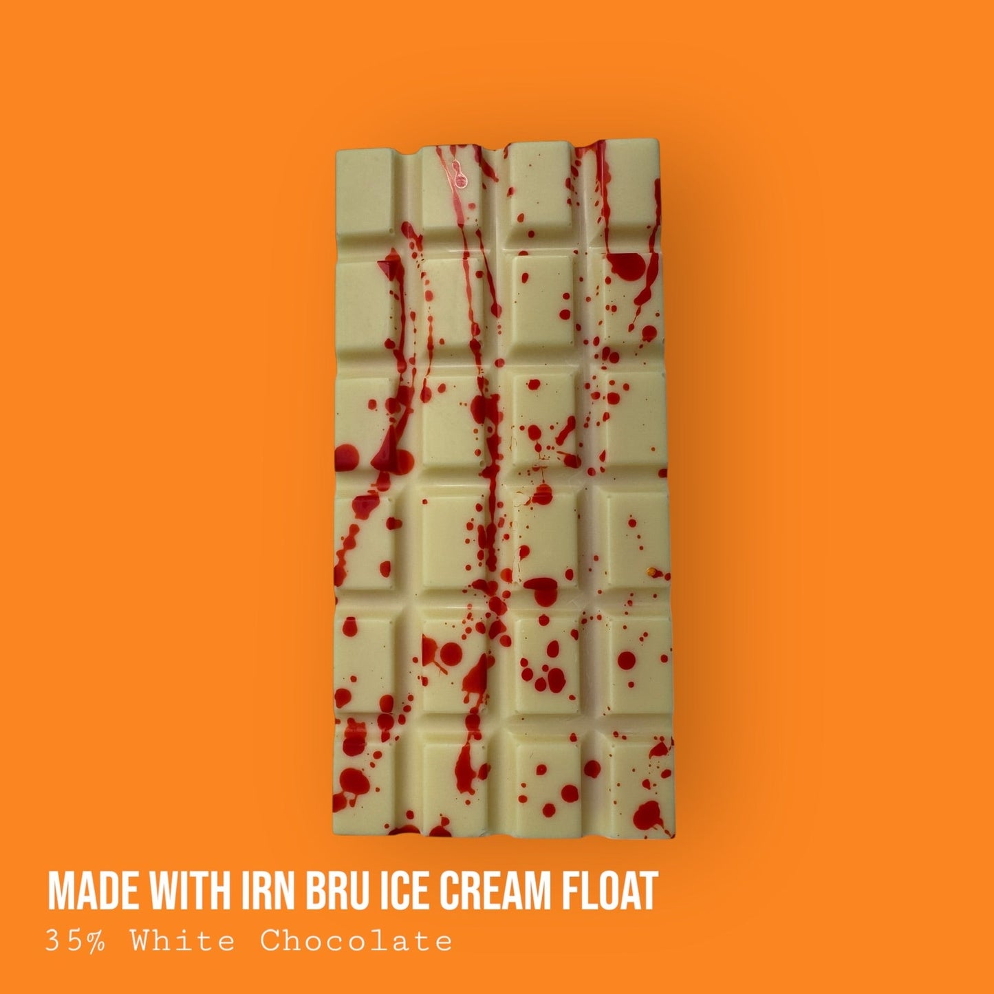 "Made with Irn Bru" Ice Cream Vanilla Float Dessert Bar 235g