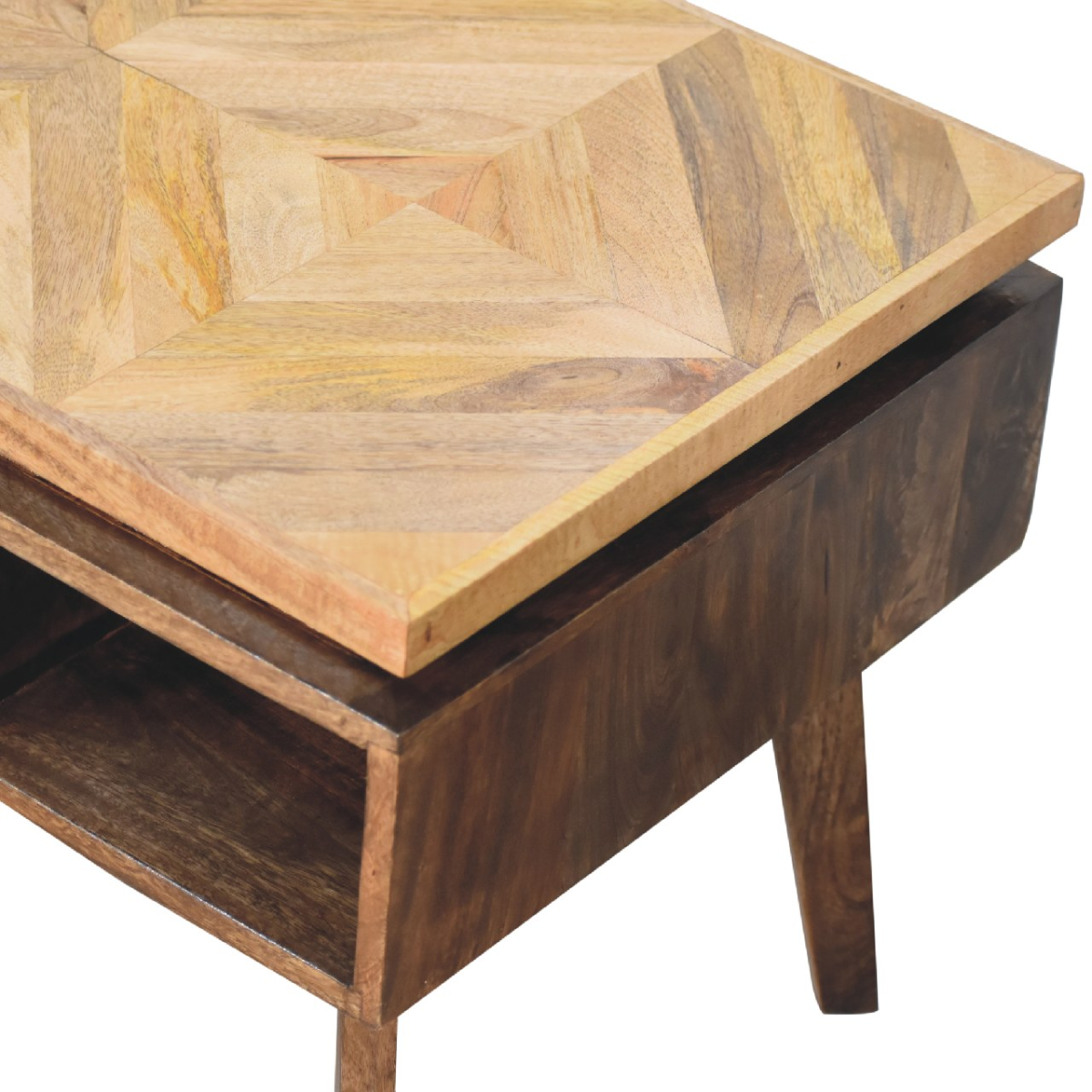 Artisan Furniture Solid Wood Classic Grey Granary Coffee Table