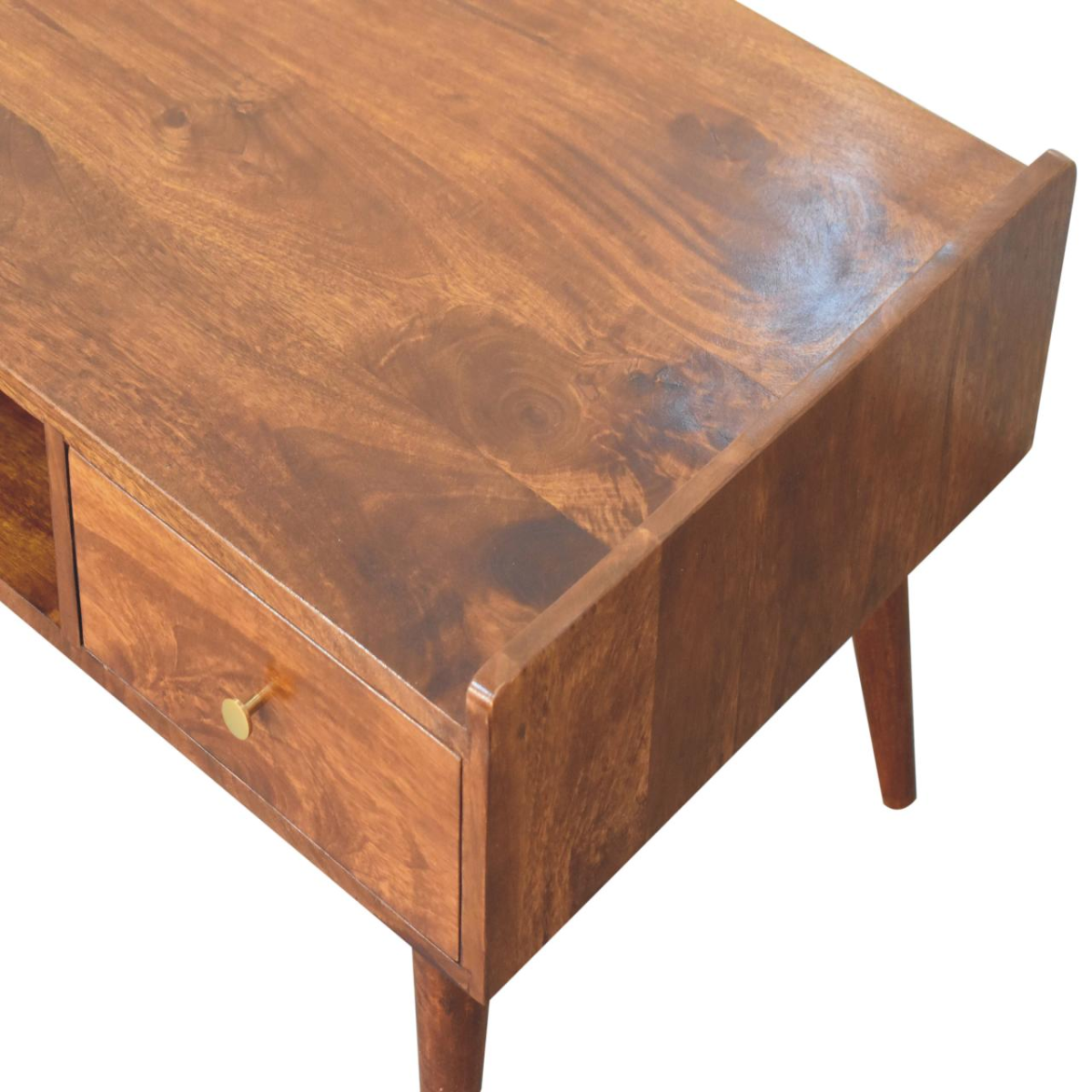 Artisan Furniture Solid Wood Elevated Chestnut Media Unit