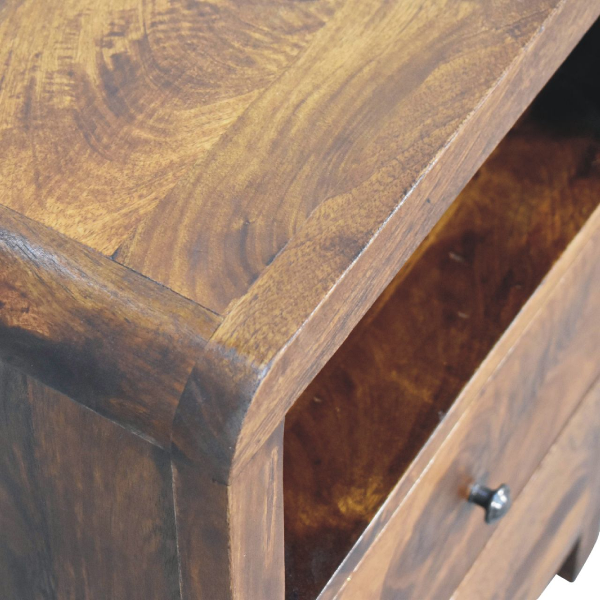 Artisan Furniture Solid Wood Aspen Bedside