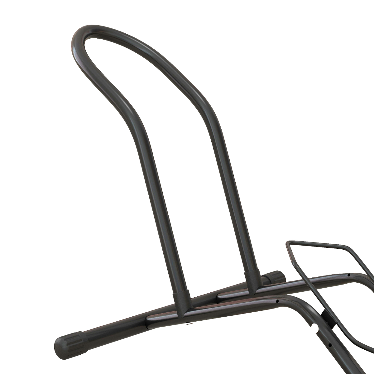 SPORTNOW Bike Stand Bicycle Storage Rack for Indoor Garages Flat Use
