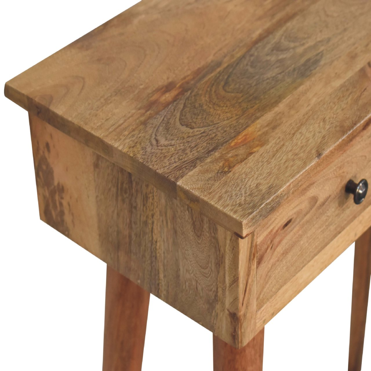 Artisan Furniture Solid Wood Mini Oak-ish Hallway Console Table